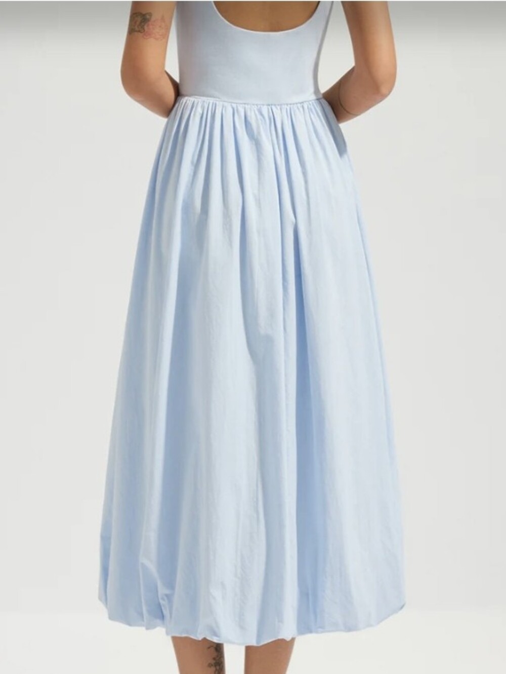 Commense Light Blue Midi Sundress - Picture 3 of 10